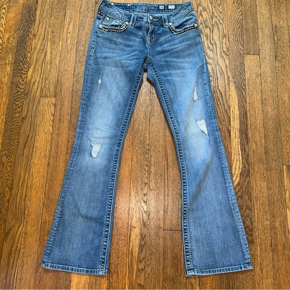 Miss Me Mid Rise Boot Jeans - Picture 3 of 5